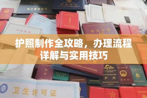 夏河护照制作全攻略，办理流程详解与实用技巧